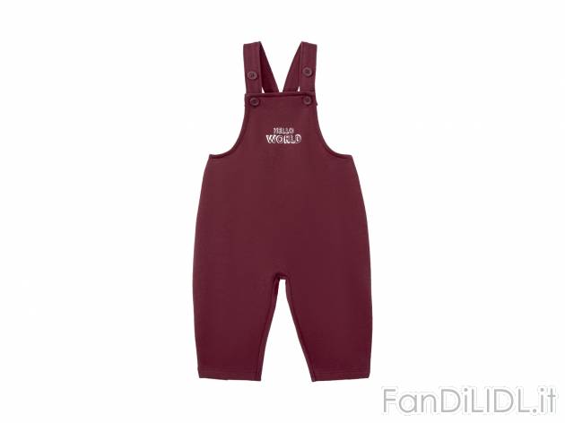 Salopette da neonato Lupilu-new, prezzo 4.99 &#8364; 
Misure: 0-24 mesi 
- Puro ...