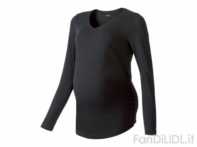 Maglia premaman a maniche lunghe Esmara, prezzo 4.99 &#8364; 
Misure: S-XL
Taglie ...