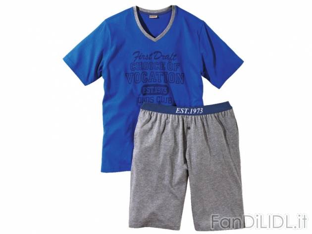 Pigiama da uomo Livergy, prezzo 7,99 &#8364; per Alla confezione 
- Misure: ...