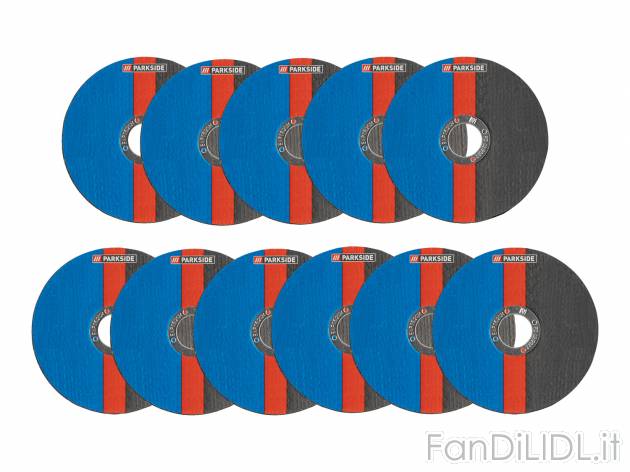 Set accessori per smerigliatrice angolare Parkside, prezzo 4.99 &#8364; 
- Per ...