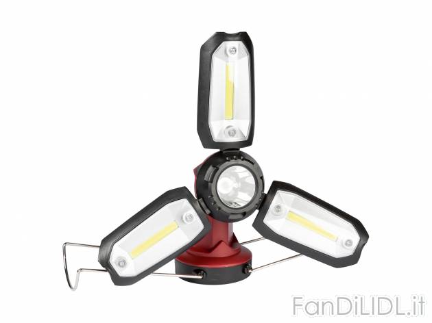 Torcia LED multifunzione o faretto LED Rocktrail, prezzo 8.99 &#8364; 
- Batterie ...