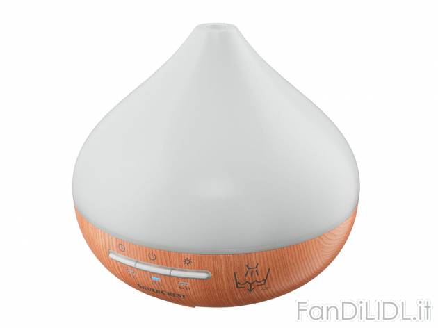 Umidificatore ad ultrasuoni con aromaterapia Silvercrest, prezzo 24.99 &#8364; ...