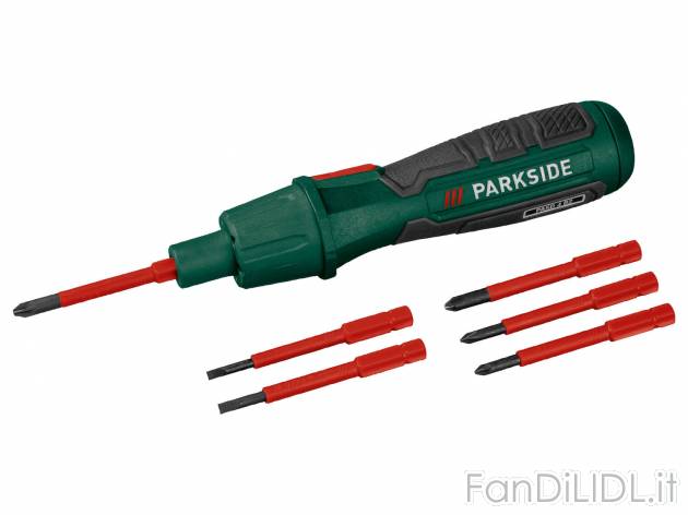 Cacciavite ricaricabile con selettore di coppia Parkside, prezzo 19.99 &#8364; ...