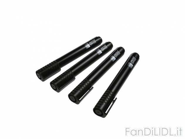 Marcatore indelebile, 4 pezzi United Office, prezzo 1,49 &#8364; per Alla confezione ...