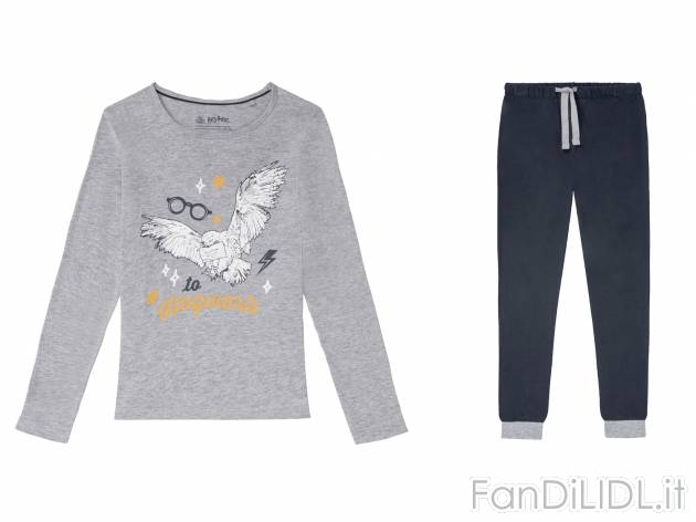 Pigiama da bambina Harry Potter Oeko-tex, prezzo 6.99 &#8364; 
Misure: 6-14 ...