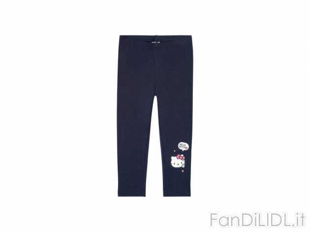 Leggings termici da bambina My Little Pony, Hello Kitty, Paw Patrol Oeko-tex, prezzo ...