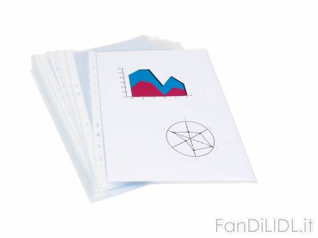 Buste trasparenti A4, 100 pezzi United Office, prezzo 2,99 &#8364; per Alla ...