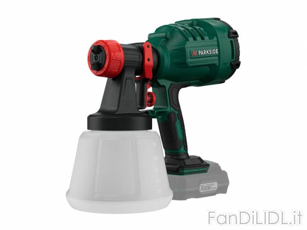 Pistola per verniciare ricaricabile Parkside, prezzo 44.00 &#8364; 
Prodotto ...