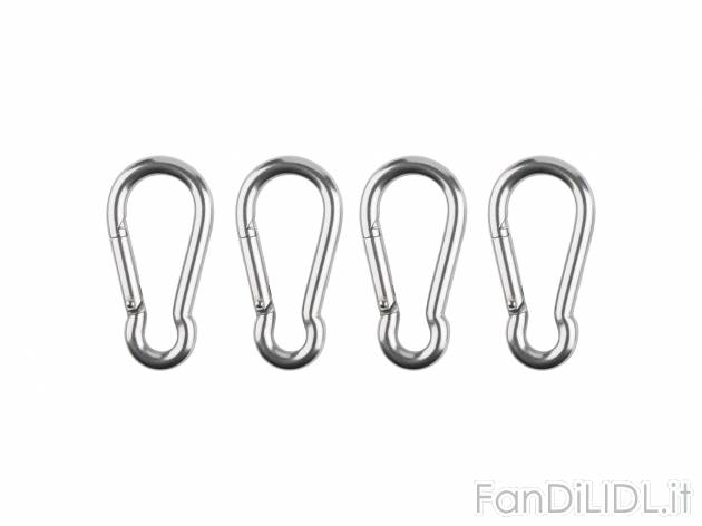 Set moschettoni o grilli a vite Parkside, prezzo 7.99 &#8364; 
3, 4, 6 o 12 ...