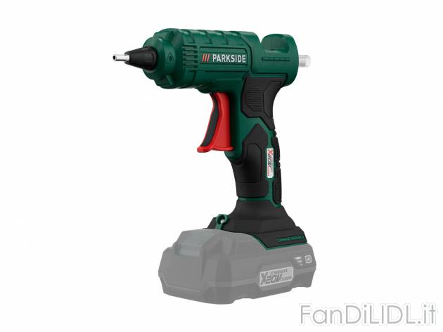 Pistola per colla a caldo ricaricabile Parkside, prezzo 19.99 &#8364; 
Prodotto ...
