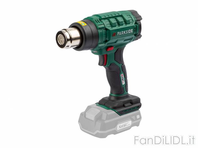 Pistola termica ricaricabile Parkside, prezzo 24.99 &#8364; 
Prodotto della ...