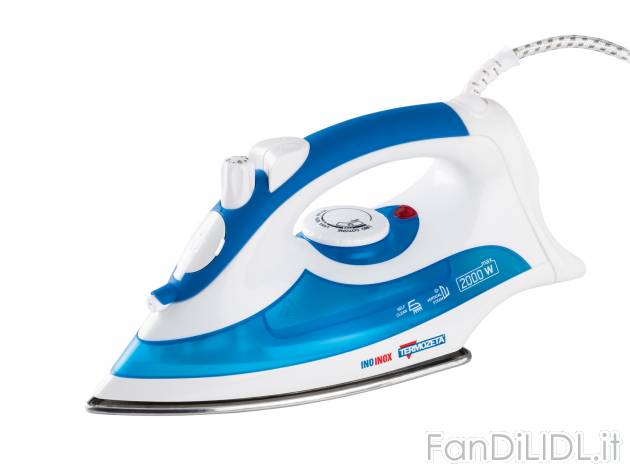 Ferro da stiro Termozeta, prezzo 18.99 &#8364; 
- Con piastra in acciaio inox
- ...