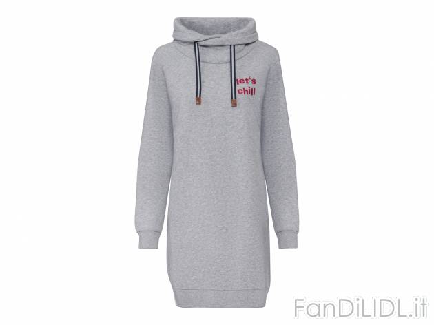 Vestito-felpa da donna Esmara, prezzo 9.99 &#8364; 
Misure: S-L
Taglie disponibili

Caratteristiche

- ...