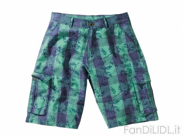 Bermuda da uomo Livergy, prezzo 9,99 &#8364; per Alla confezione 
- Materiale: ...