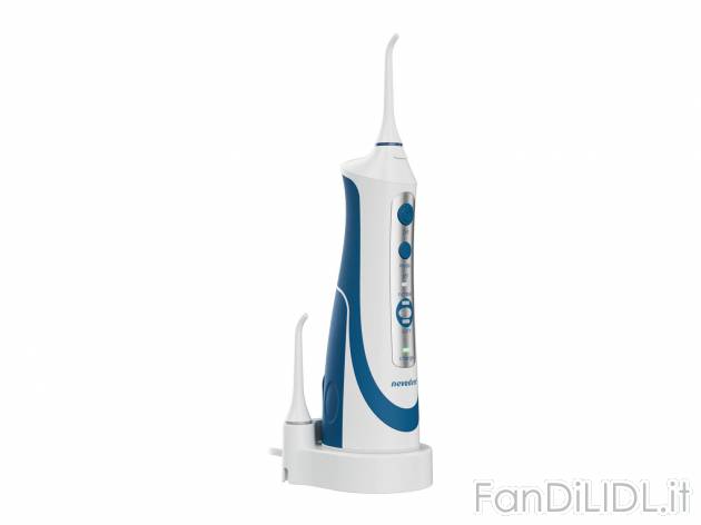 Idropulsore ricaricabile Nevadent, prezzo 22.99 &#8364; 
- Due attacchi a ugello ...
