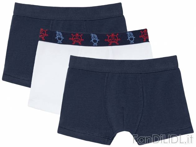 Boxer da bambino Lupilu-new, prezzo 5.99 € 
3 pezzi - Misure: 1-6 anni
Taglie ...