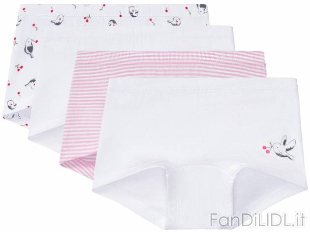Panty da bambina Lupilu-new, prezzo 5.99 € 
4 pezzi - Misure: 1-6 anni
Taglie ...