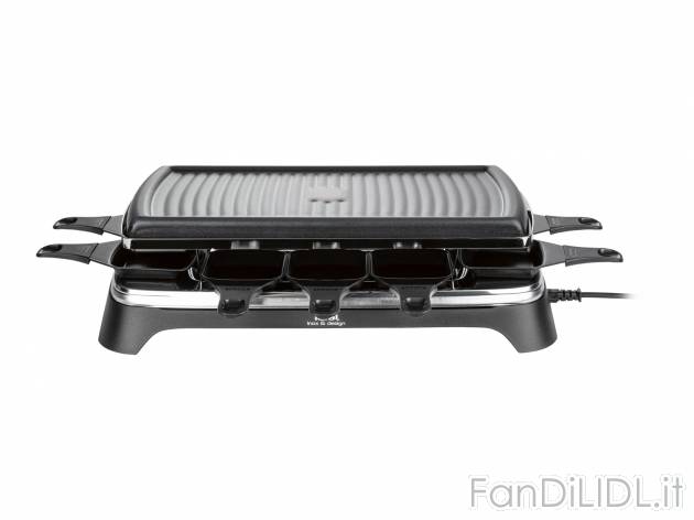 Raclette Grill Tefal, prezzo 89.00 &#8364; 
Per 10 persone 
- 2 funzioni: raclette ...