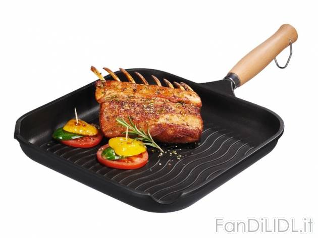 Bistecchiera in alluminio Ernesto, prezzo 14,99 &#8364; per Alla confezione ...