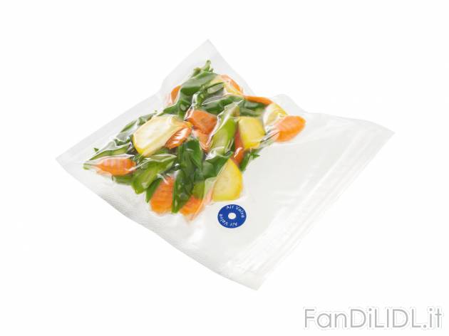 Sacchetti per sottovuoto , prezzo 5.99 &#8364; 
- 10 sacchetti grandi: 25 x ...