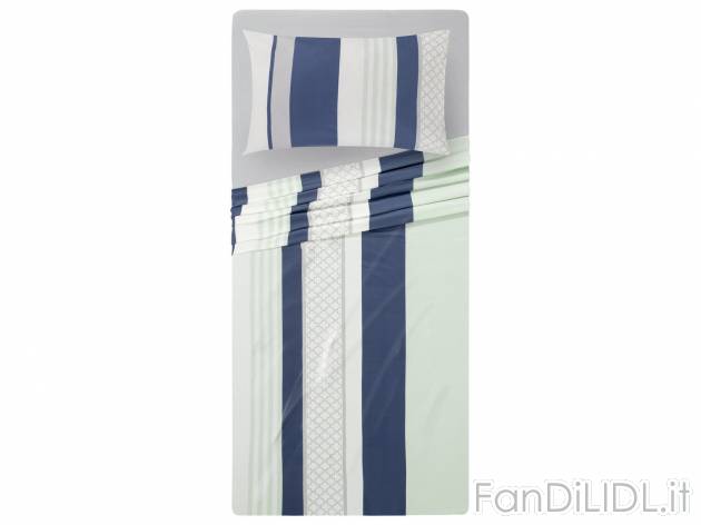 Completo lenzuola singole Livarno, prezzo 19.99 &#8364; 
- Lenzuolo con angoli ...