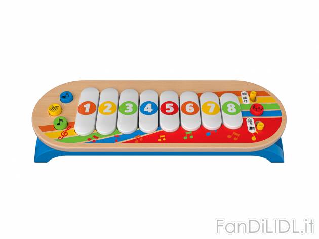 Piano, xilofono o tamburo per bambini Playtive, prezzo 17.99 &#8364; 
- Et&agrave;: ...