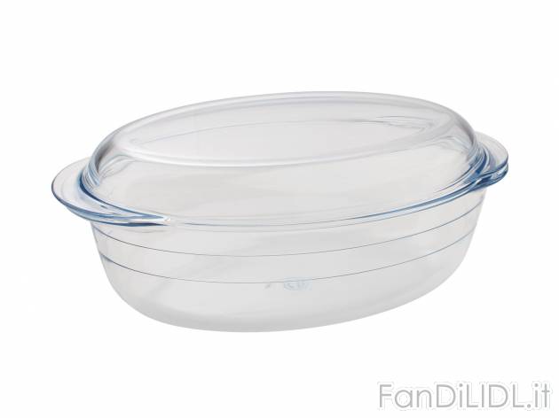 Pirofila o casseruola in vetro con coperchio , prezzo 6.99 &#8364; 
- Pirofila: ...