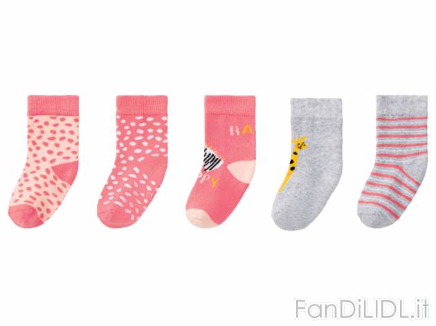 Calze termiche da bambina Lupilu-new, prezzo 3.99 &#8364; 
5 paia - Misure: ...