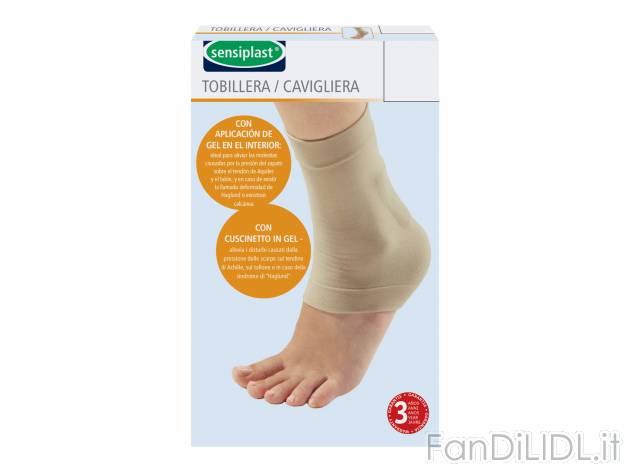 Bende elastiche con inserti in gel Sensiplast, prezzo 2.99 &#8364; 
A scelta ...