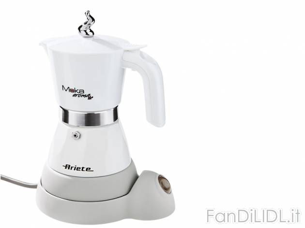 Moka elettrica , prezzo 24,99 &#8364; per Alla confezione 
- Base indipendente: ...