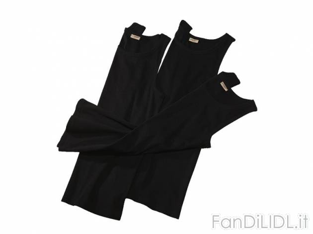 Canotta da uomo, 3 pezzi Livergy, prezzo 7,99 &#8364; per Alla confezione 
- ...