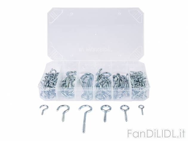Set ganci, set rondelle o set dadi esagonali Parkside, prezzo 3.99 &#8364; 
128, ...