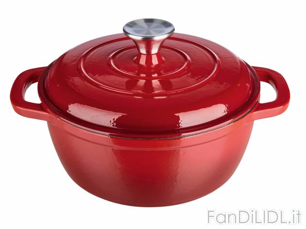 Pentola in ghisa Ernesto, prezzo 34.99 &#8364; 
Ø 21,5 cm 
- Con sistema a ...