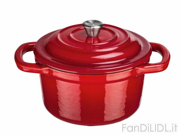 Mini pentola in ghisa Ernesto, prezzo 19.99 &#8364; 
Ø 10 cm 
- Con sistema ...