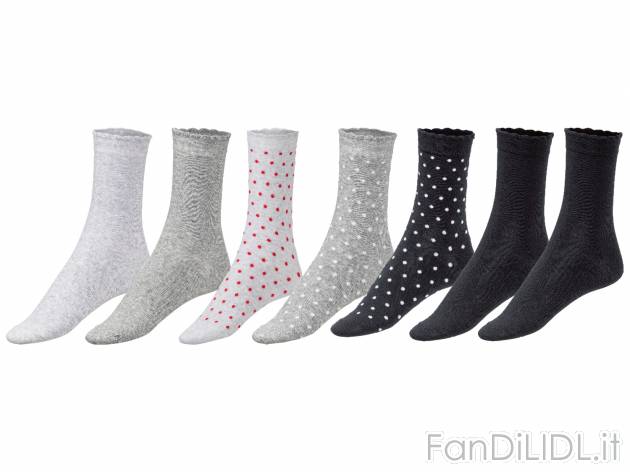 Calze da donna Esmara, prezzo 7.99 &#8364; 
7 paia - Misure: 35-42 
- Con cotone ...