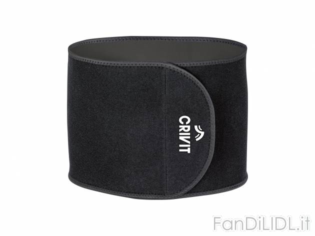 Fascia addominale per allenamento Crivit, prezzo 3.99 &#8364; 
Misure: S-XL
Caratteristiche

- ...