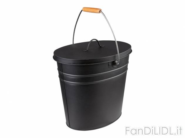 Secchio per cenere Livarno, prezzo 12.99 &#8364; 
- In acciaio
- Con coperchio: ...