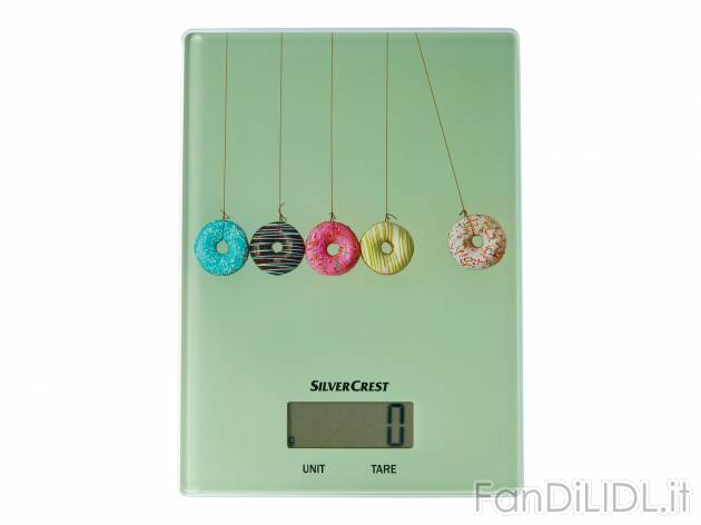 Bilancia da cucina digitale Silvercrest Kitchen Tools, prezzo 7.99 &#8364; 
- ...