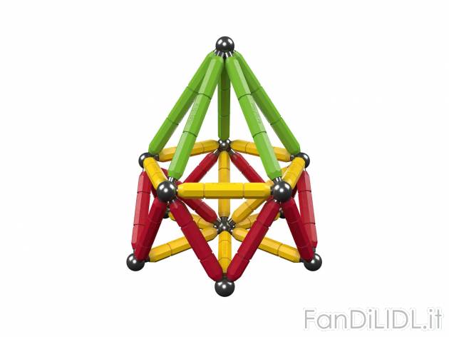 Costruzioni magnetiche Playtive, prezzo 11.99 &#8364; 
56 o 60 pezzi 
- Per ...