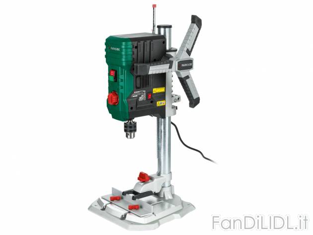 Trapano a colonna con regolazione elettronica del numero di giri Parkside, prezzo ...