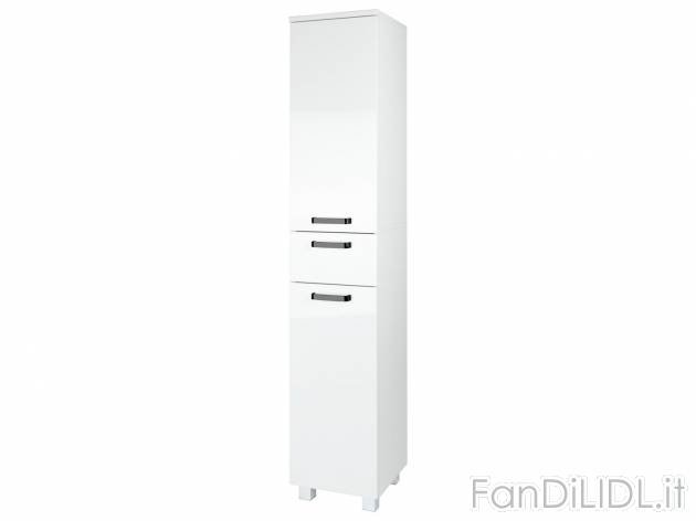 Armadietto a colonna Livarno, prezzo 99.00 &#8364; 
- Con ripiani e piedini ...