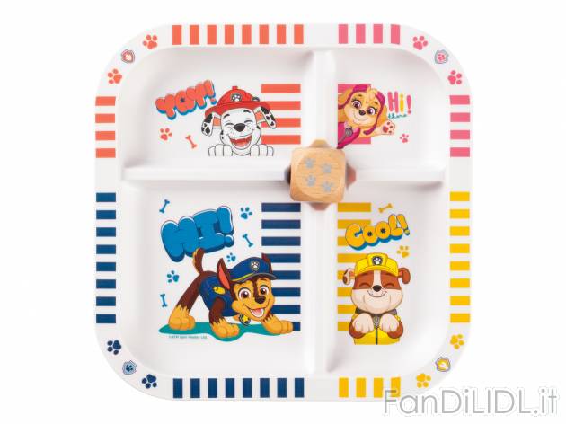 Piatto per bambini con dado Paw Patrol, Peppa Pig” Koziol, prezzo 9.99 &#8364; ...