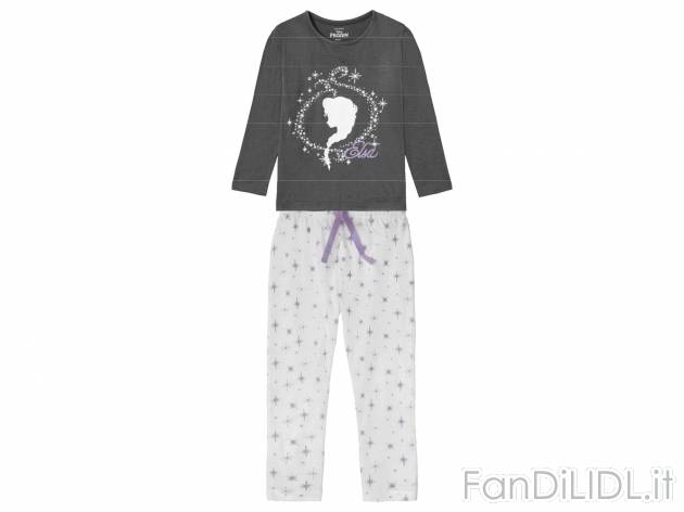 Pigiama da bambina Disney Princess, Frozen, Minnie Oeko-tex, prezzo 8.99 € 
Misure: ...