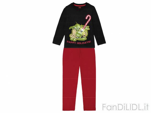 Pigiama da bambino Mickey Mouse, Spiderman, Star Wars Oeko-tex, prezzo 8.99 € ...