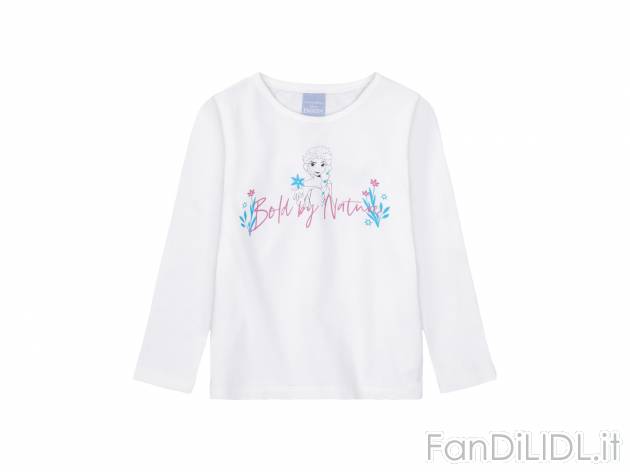 Maglia a maniche lunghe da bambina Frozen Oeko-tex, prezzo 5.99 € 
Misure: 2-10 ...