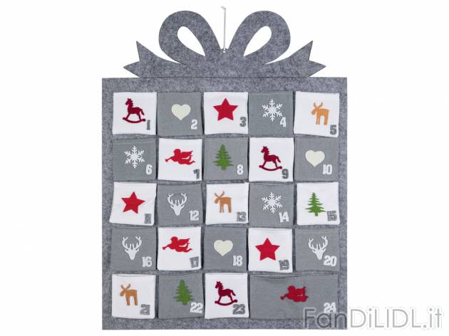 Calendario dellAvvento Livarno, prezzo 6.99 &#8364; 
- Da appendere e riempire ...