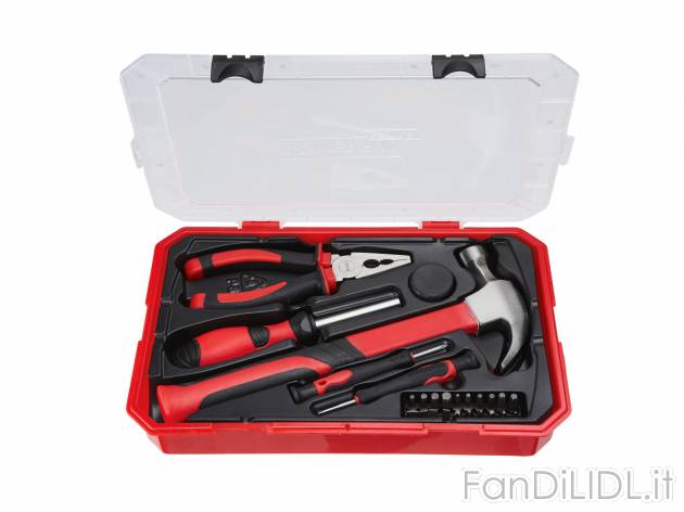 Set utensili , prezzo 9.99 &#8364;  
-  In pratico box