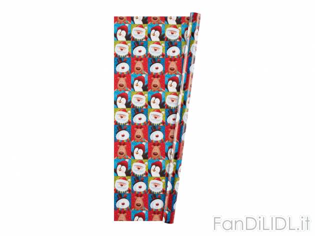 Carta da regalo Crelando, prezzo 1.49 &#8364;  
5 m x 70 cm
Caratteristiche

- FSC