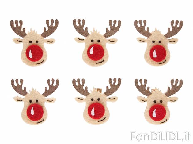Decorazione natalizia in feltro Livarno, prezzo 0.99 &#8364;  

Caratteristiche