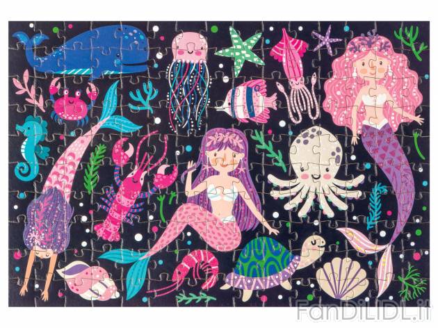 Puzzle da colorare Crelando, prezzo 3.99 &#8364; 
150 pezzi 
- 2 in 1:
- Lato ...